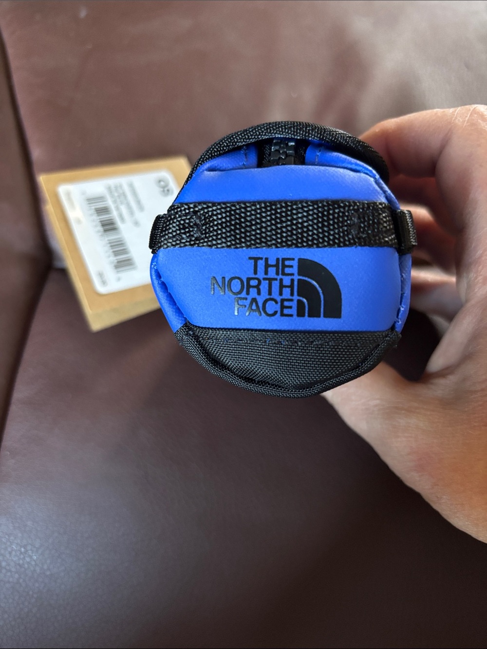 The North Face Small Blue and Black Phone Accessory Pouch